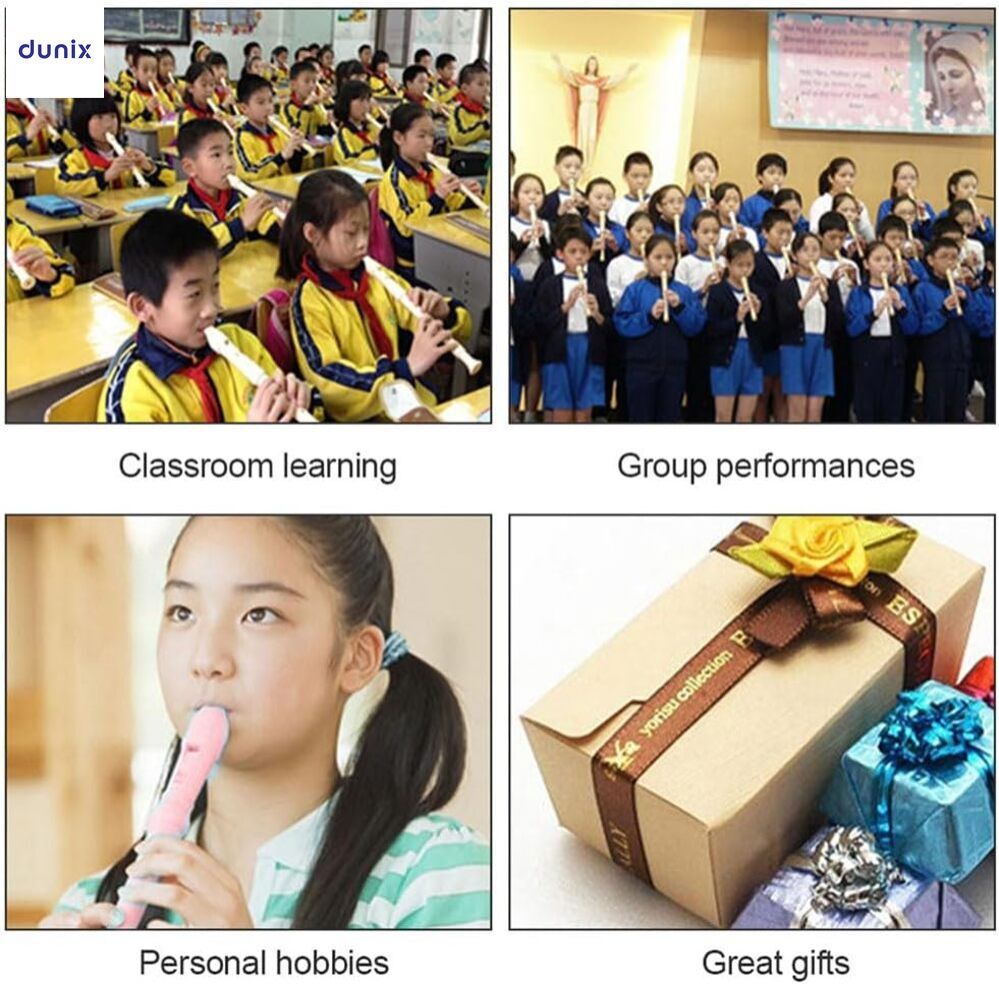 CBC Plastic Recorder Flute | Beginner Musical Flute | School Recorder Instrument | Soprano Recorder for Kids & Adults