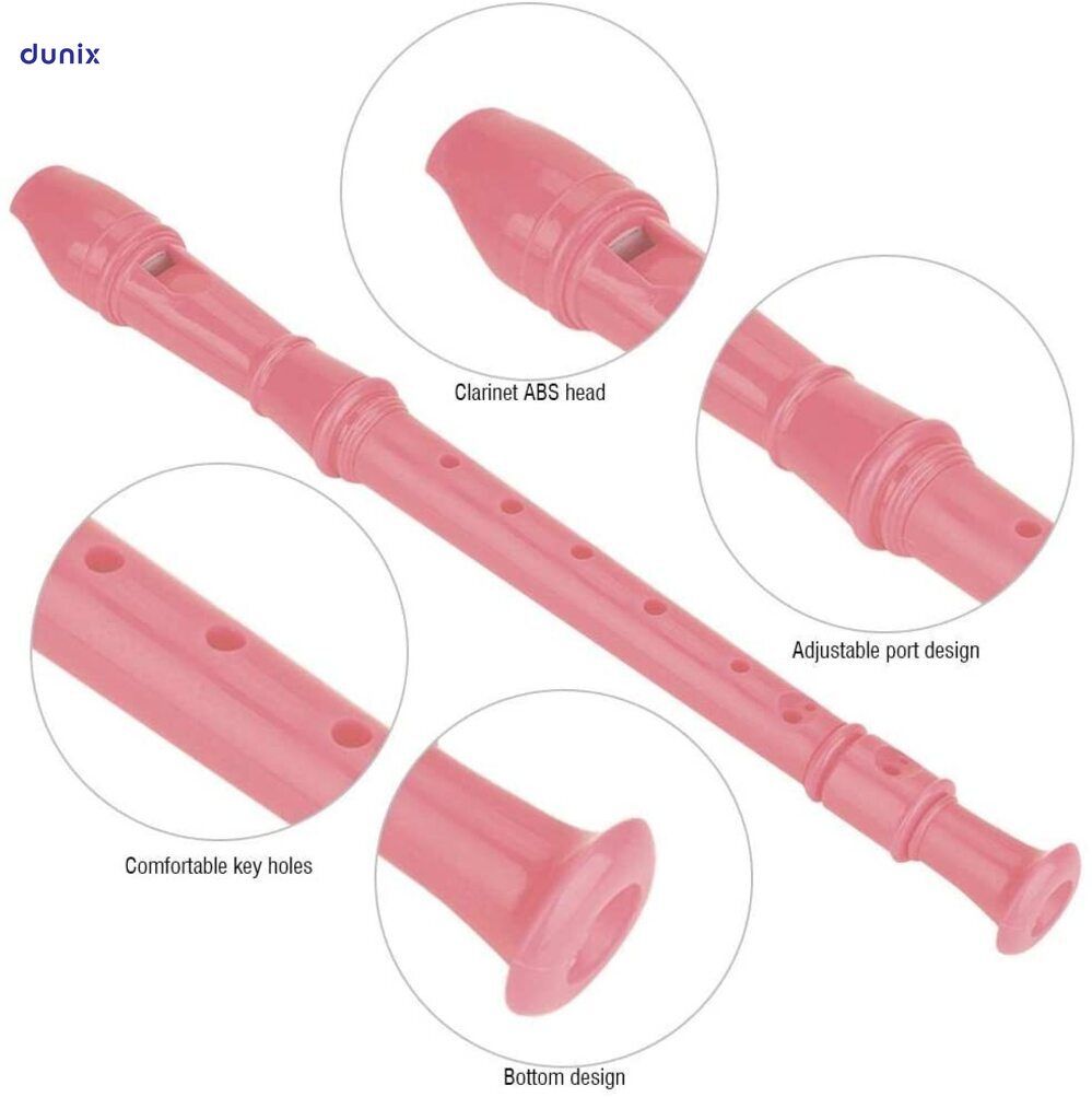 CBC Plastic Recorder Flute | Beginner Musical Flute | School Recorder Instrument | Soprano Recorder for Kids & Adults