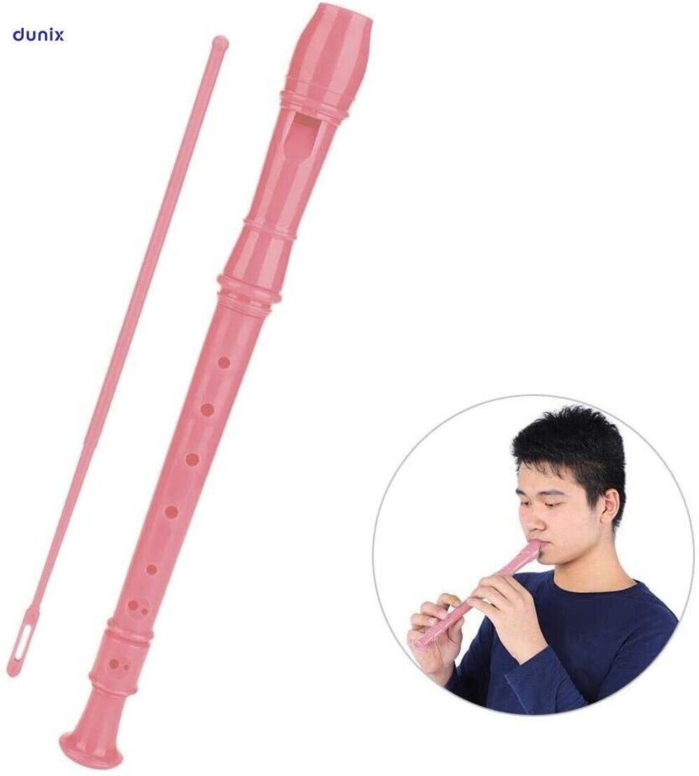 CBC Plastic Recorder Flute | Beginner Musical Flute | School Recorder Instrument | Soprano Recorder for Kids & Adults