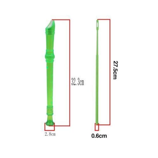 CBC Plastic Recorder Flute | Beginner Musical Flute | School Recorder Instrument | Soprano Recorder for Kids & Adults