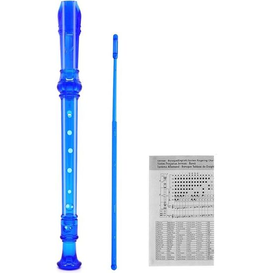CBC Plastic Recorder Flute | Beginner Musical Flute | School Recorder Instrument | Soprano Recorder for Kids & Adults