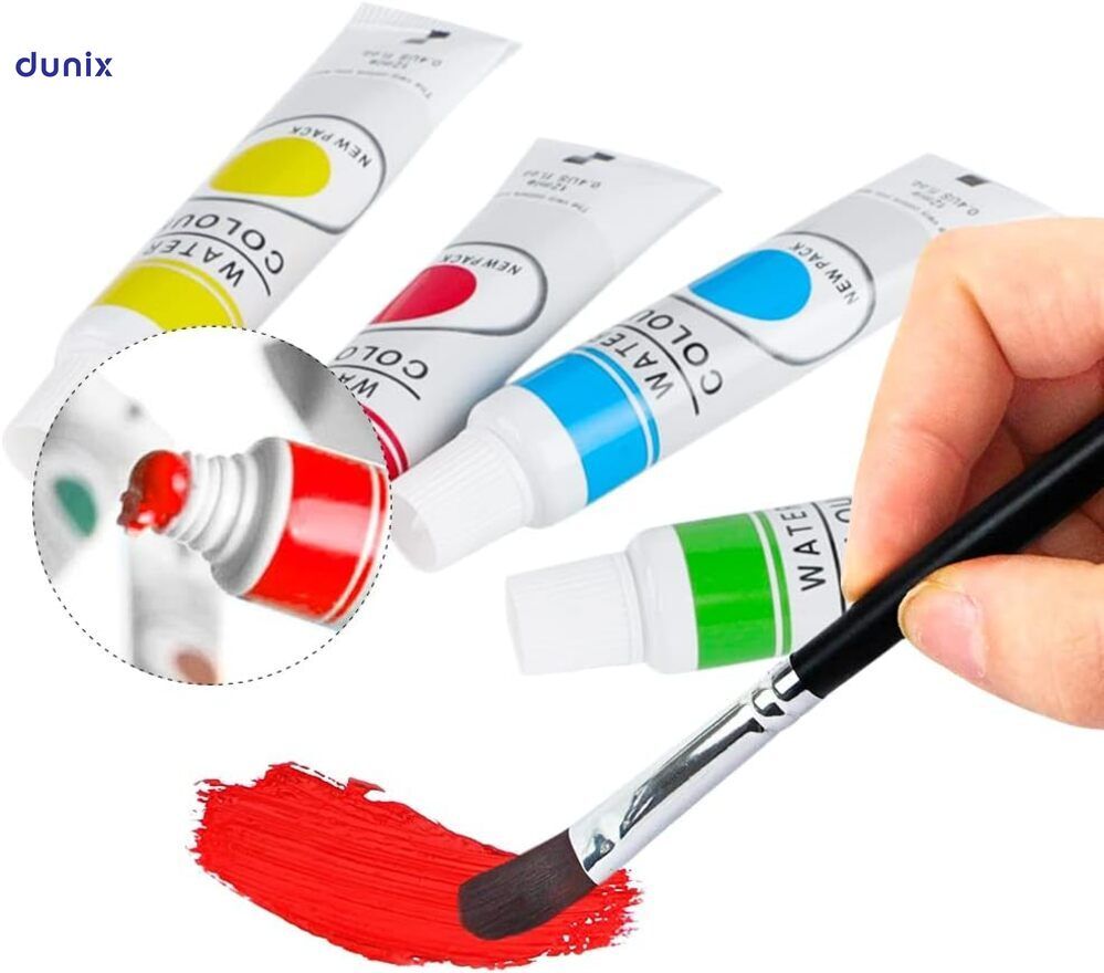 Watercolor Painting Set Oil Painting Pigments for Kids Adult12 Colors Painting Set 12ml Tube Art Painting Pigment for Rocks Paper Acrylic Paint Set Watercolor Painting Set Oil Painting Pigments