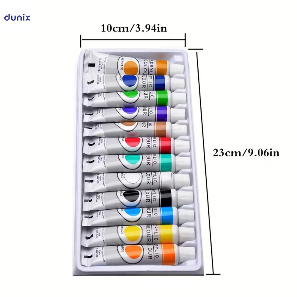 Watercolor Painting Set Oil Painting Pigments for Kids Adult12 Colors Painting Set 12ml Tube Art Painting Pigment for Rocks Paper Acrylic Paint Set Watercolor Painting Set Oil Painting Pigments