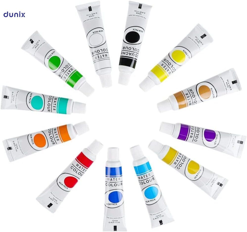 Watercolor Painting Set Oil Painting Pigments for Kids Adult12 Colors Painting Set 12ml Tube Art Painting Pigment for Rocks Paper Acrylic Paint Set Watercolor Painting Set Oil Painting Pigments