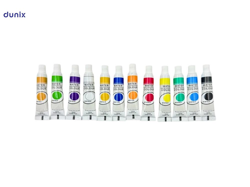 Watercolor Painting Set Oil Painting Pigments for Kids Adult12 Colors Painting Set 12ml Tube Art Painting Pigment for Rocks Paper Acrylic Paint Set Watercolor Painting Set Oil Painting Pigments