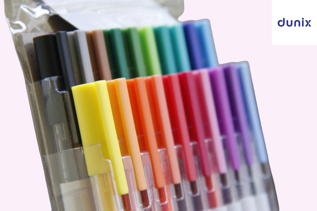 KEYROAD Fine Liner Pens 20pcs | 0.4mm Colored Fine liner Drawing & Writing Pens | Smooth Ink Art Pens