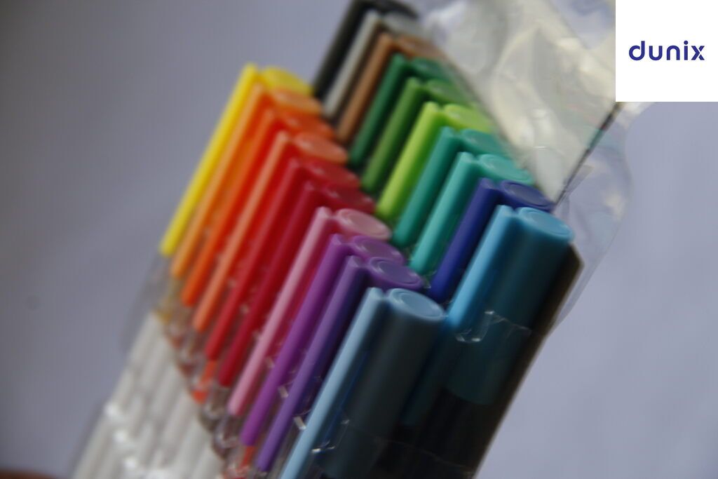 KEYROAD Fine Liner Pens 20pcs | 0.4mm Colored Fine liner Drawing & Writing Pens | Smooth Ink Art Pens