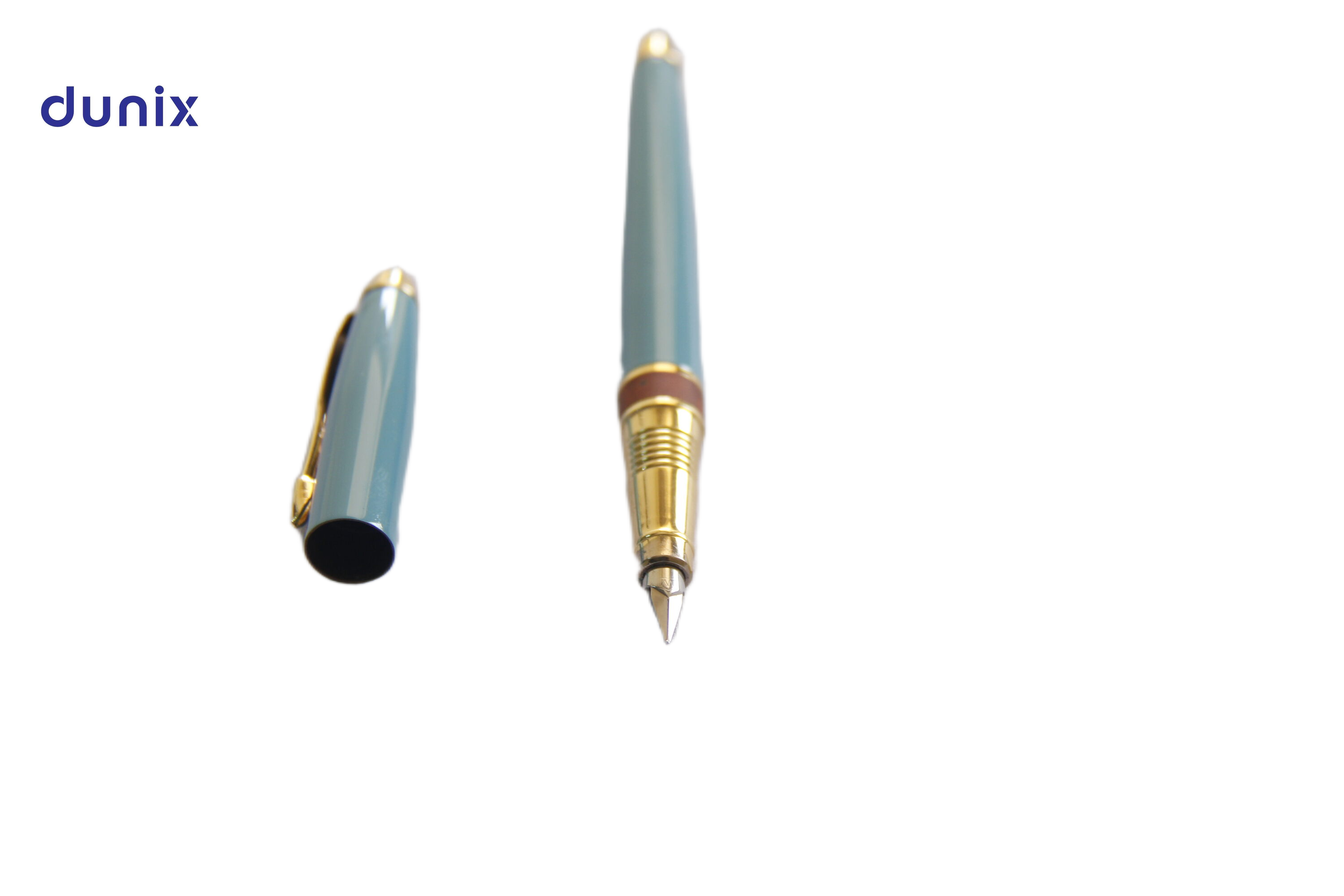 Dunix Fountain Calligraphy Pen – Luxury Metal Fountain Pen – Smooth Ink Writing Pen – Executive Gift Pen