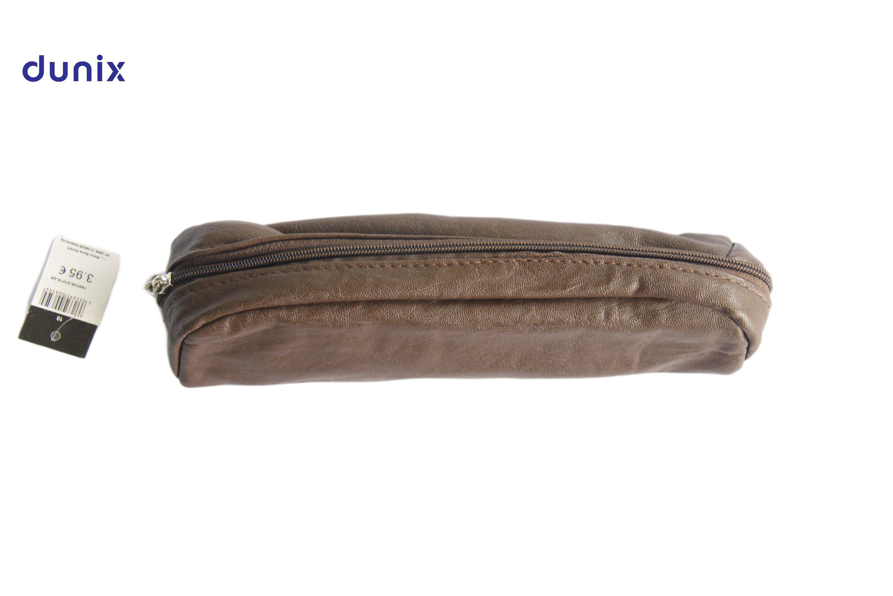 Germany-made Synthetic Leather Pencil Pouch Compact Zipper pencil case,  Good Quality stationery pouch, cute school supplies Trendy school supplies Unique gift idea