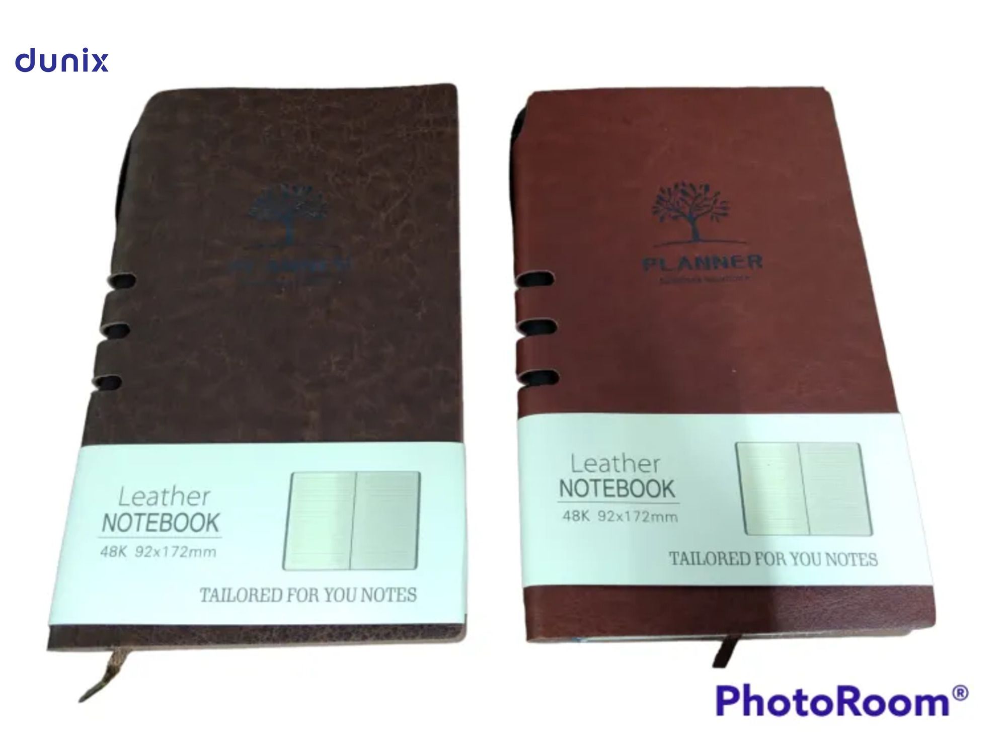 A6 PU Leather Notebook + FREE PEN - 100 Pages Lined Journal with Elastic Closure & Bookmark - Professional Pocket Diary for Work School Office Writing