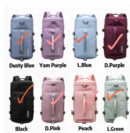 ✨️Unisex Travel/gym Bag Waterproof,shoe Compartment, Backpack Bag✨️This is a stylish and durable non-expandable sports/travel bag, perfect for gym sessions, weekend getaways, or daily use.