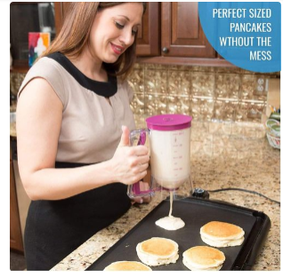 🌟Batter Dispenser for Pancakes, Cupcakes, Waffles, Cakes, Muffins