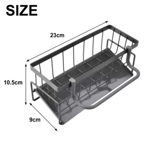 New arrival🔥🔥🔥🔥💫

Self-Draining Rectangle Sink-Top Shelf – Wash Tools & Sponge Organizer (23x9. 4x10.5cm)
ABS Self-draining Sink Shelf Large size Sponge Holder Bathroom Shampoo Shelves