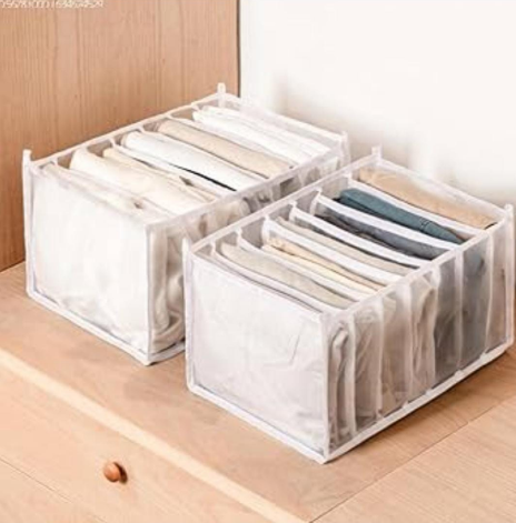 7 grid Jeans , Trouser and other garments organizer