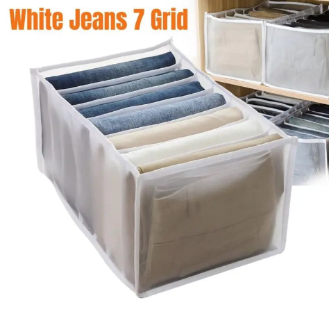 7 grid Jeans , Trouser and other garments organizer