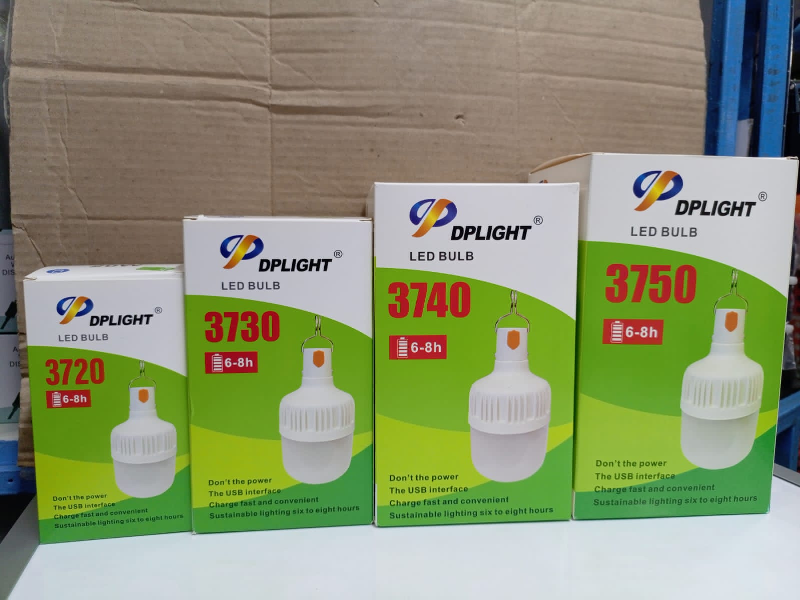 Dp Rechargeable Energy Saving LED Bulb 20w/30w/40w/50w Intelligent Bulb Energy saving bulb Emergency Bulbs holds power even when no electricity