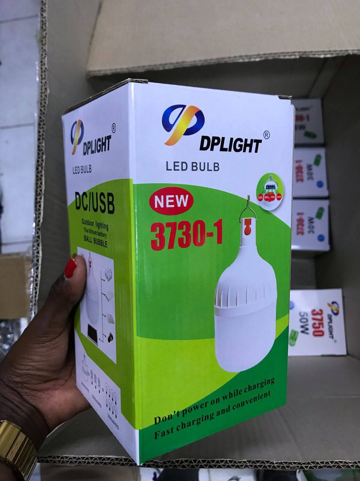Dp Rechargeable Energy Saving LED Bulb 20w/30w/40w/50w Intelligent Bulb Energy saving bulb Emergency Bulbs holds power even when no electricity
