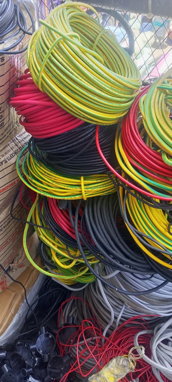 Electric Cables (ASL) 90M roll 1.5mm Single Red, Black, Yellow