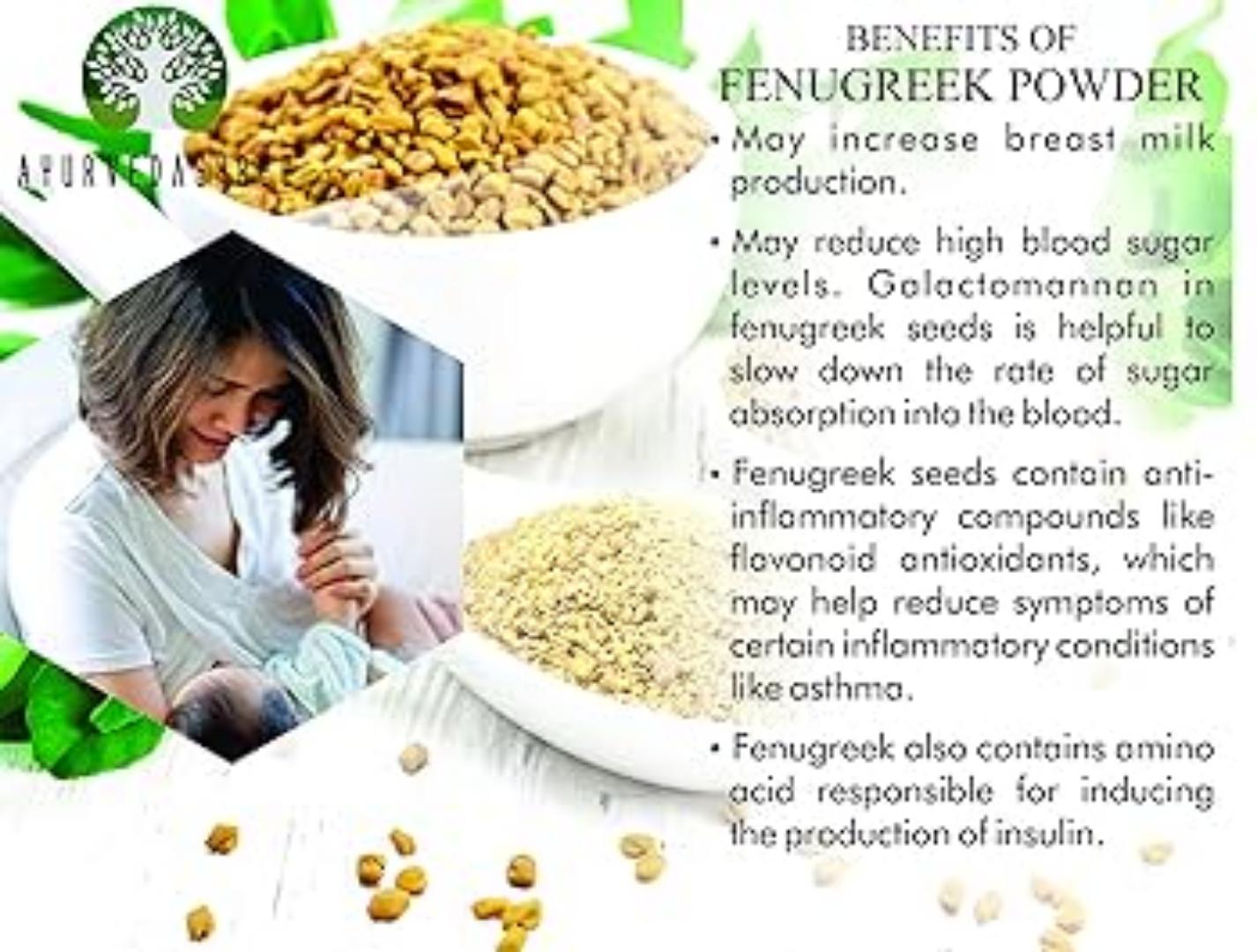pure organic fenugreek seeds powder ("Hair Growth," "Reduced Hair Fall," "Milk Supply Boost," "Blood Sugar Control," "Digestive Aid," "Weight Management," "Skin Glow"
 * Qualifiers: "Pure," "Natural,"