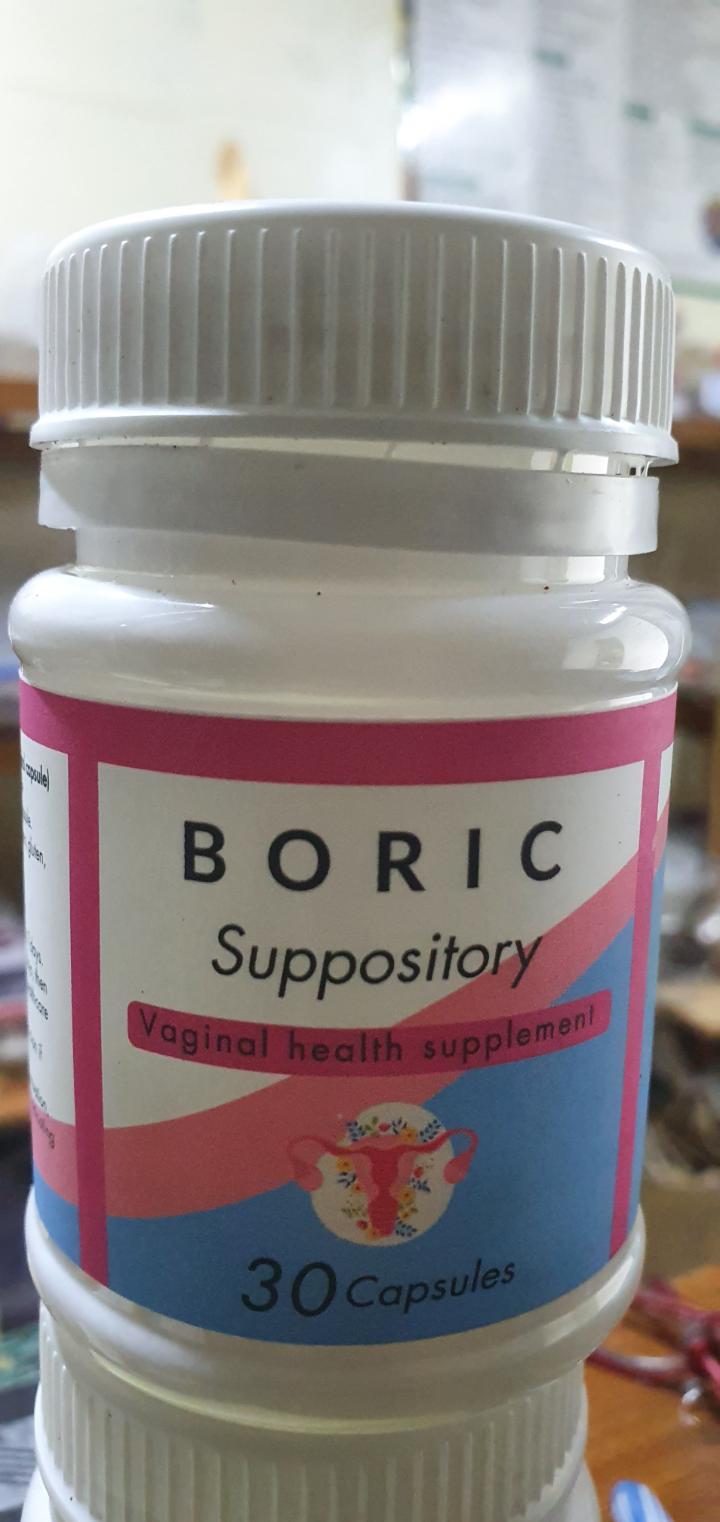 Natural Boric Acid Suppositories for Optimal Vaginal pH balance, odor control, freshness, vaginal health).