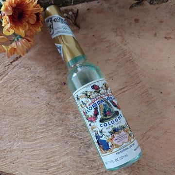 Florida Water( is a versatile cologne with spiritual significance, primarily used for cleansing, purification, and protection.)