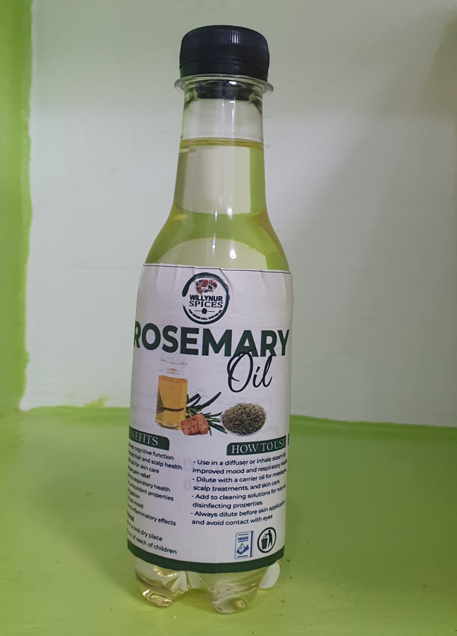 Pure Rosemary Oil: Clinically Proven to Stimulate Hair Growth, Combat Thinning, and Reduce Dandruff—The Natural Secret for Thicker, Fuller Hair.