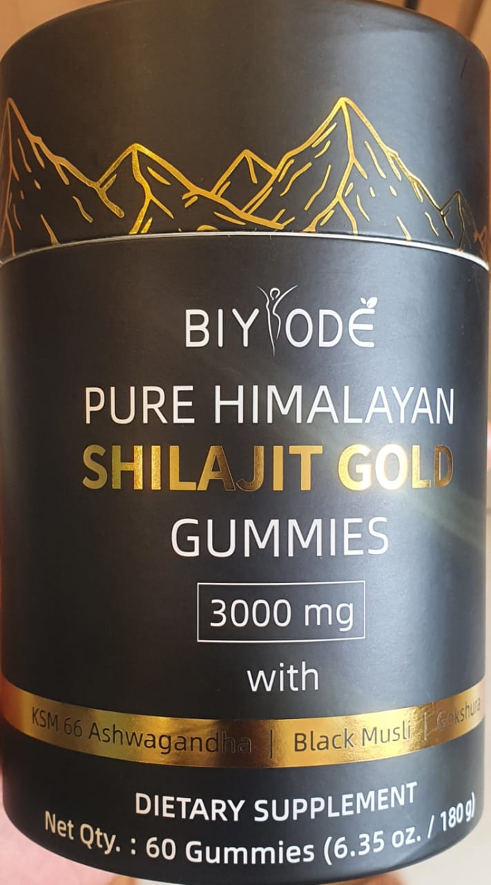 Himalayan shilajit pure gold gummies