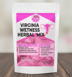 Premium Virginia Wetness Herbal Mix: The All-Natural Solution to Boost Female Libido, Enhance Lubrication, and Restore Intimate Confidence and Vitality