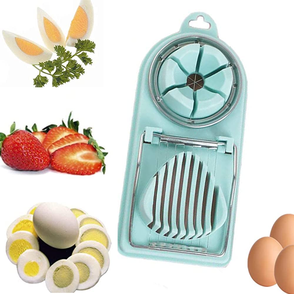 2 IN  ONE FRUIT OR EGG SLICER