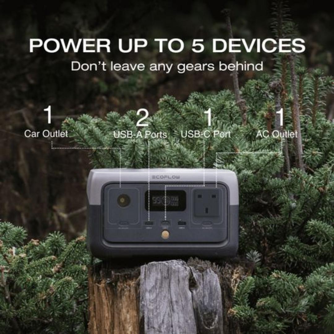 Ecoflow 256Wh 300W Portable Power Station RIVER 2, Home Use