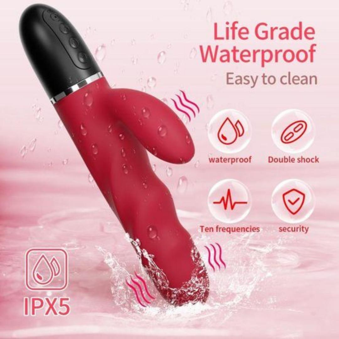 Medici 24cm Huge RABBIT Dildo RECHARGEABLE Vibrator for Women G Spot Vibrating Female Vagina Orgasm Masturbator Sexy Toys for Couple Sextoy