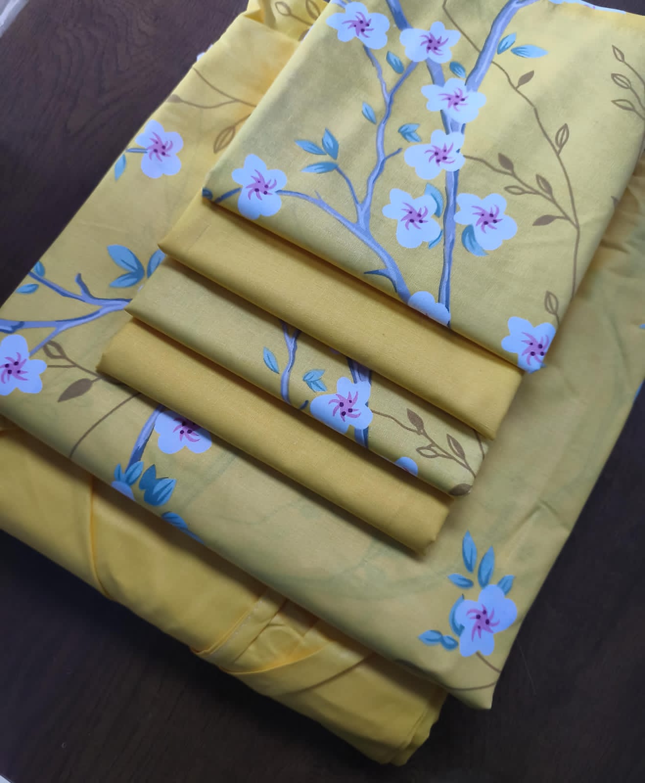 PURE COTTON SHEETS SET