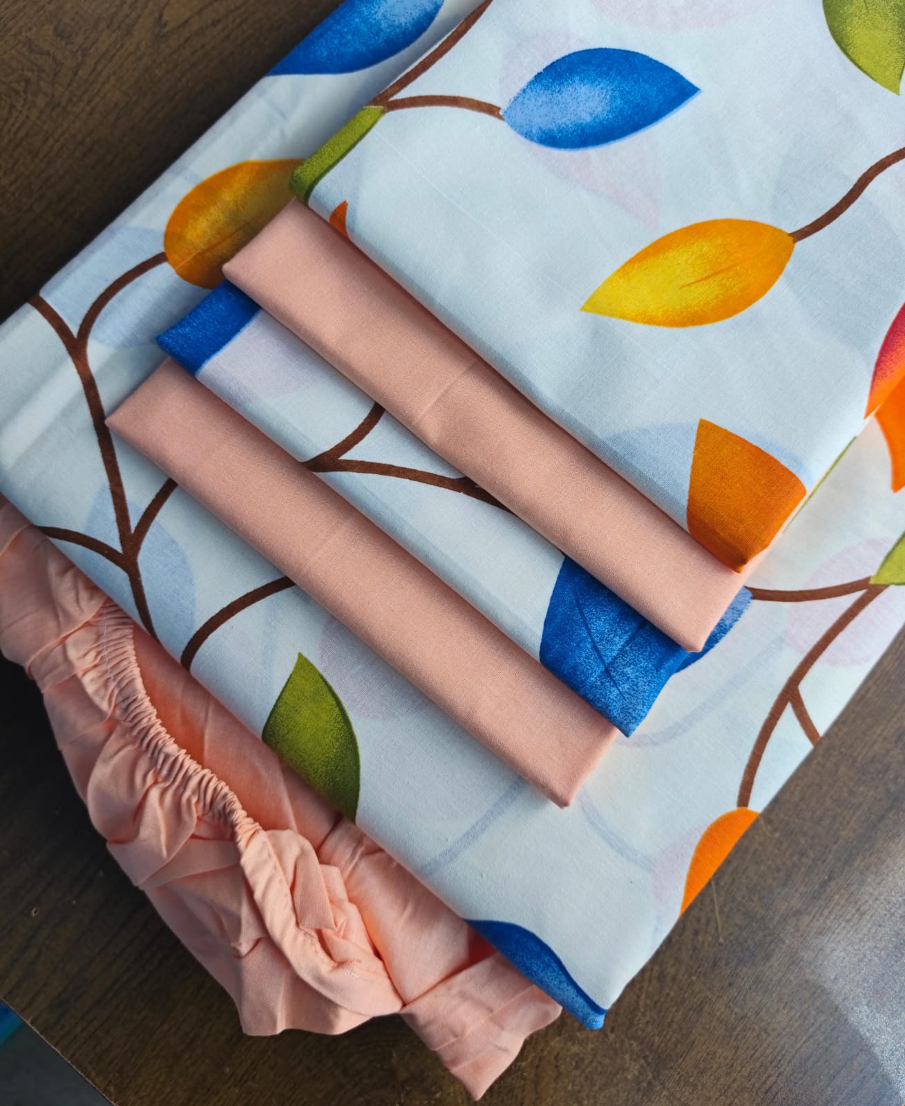 PURE COTTON SHEETS SET
