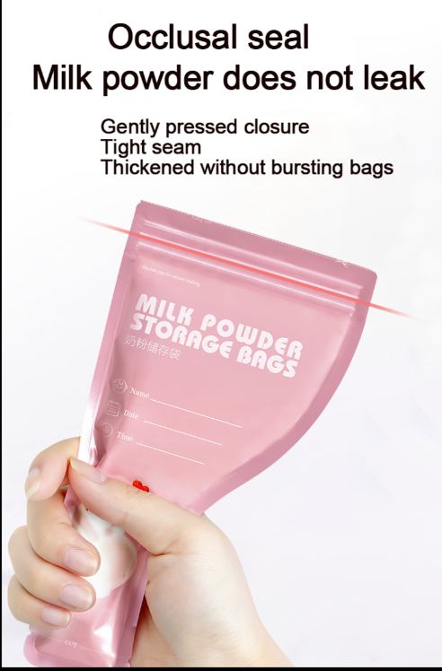 Travel Infant Formula Milk Powder Storage Bag – Electronic Beam Sterilized, Easy-to-Tear, BPA-Free Whole Milk Powder Packaging Bag - 30pcs