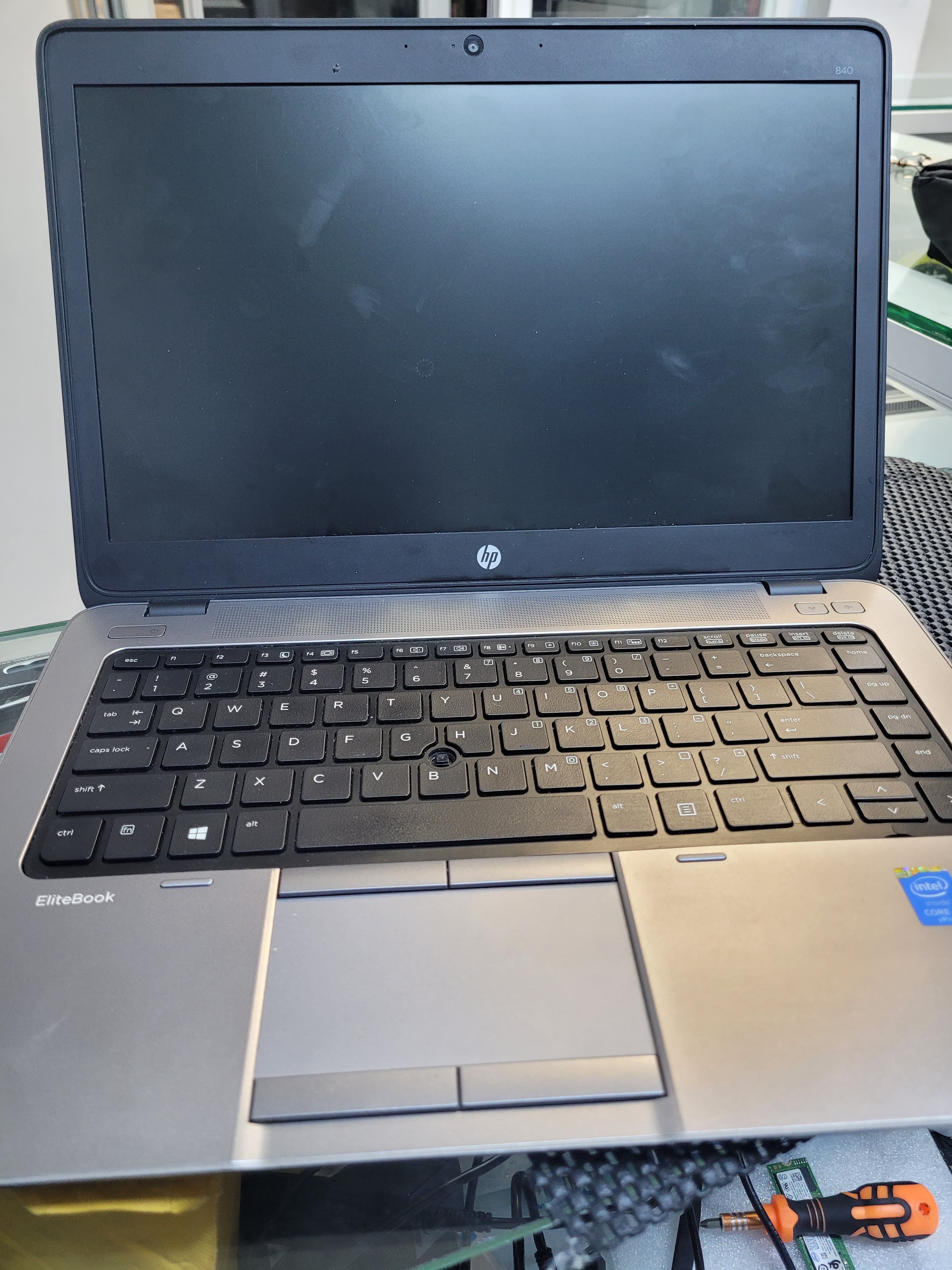 REFURBISHED HP ELITEBOOK 840 G2 I5 8GB 500GB HDD. this is a high-performance laptop equipped with an Intel Core i5-5200U processor, 8GB of RAM, and a fast 256GB SSD for quick boot time and data access