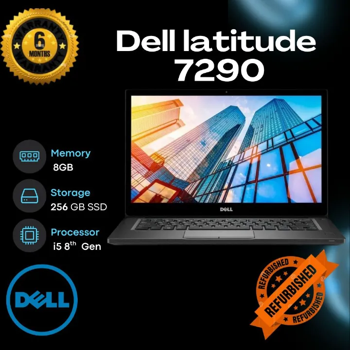 DELL LATITUDE 7290 2-IN-1 | 8TH GEN INTEL CORE I5 | 8GB RAM | 256GB SSD | VERSATILE & POWERFUL CONVERTIBLE LAPTOP | EFFORTLESS PERFORMANCE FOR WORK & BEYOND. X360 13.3"