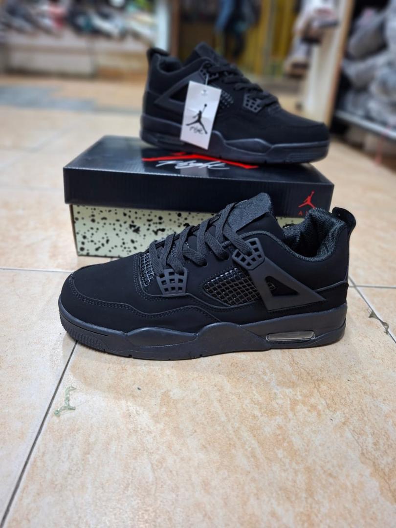 trending unisex jordan 4 retro Black Cat