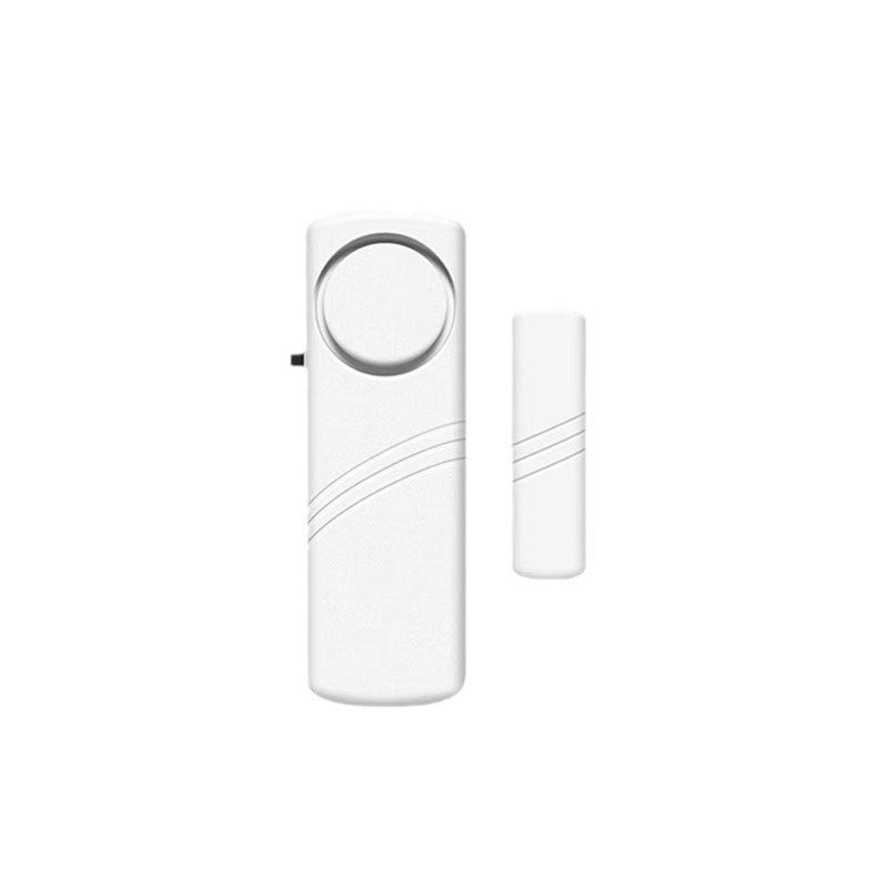 Smart Door Window Alarm Wireless Security Sensor Auto Alert System for Home Theft Protection Easy Installation No Wiring