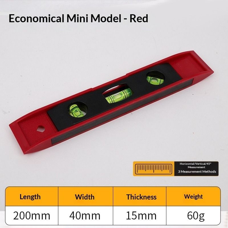Level multi-specification high-precision cast aluminum strong magnetic level professional household measuring tool