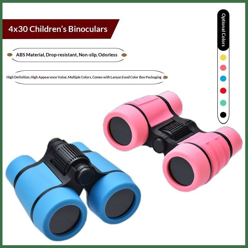 4X30 Children's Binoculars Color Handle