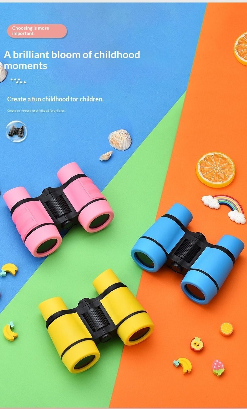 4X30 Children's Binoculars Color Handle