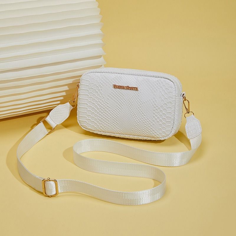 Snake pattern camera bag 2025ladies bag cross-border VR women's bag wholesale versatile mobile phone bag crossbody small square bag