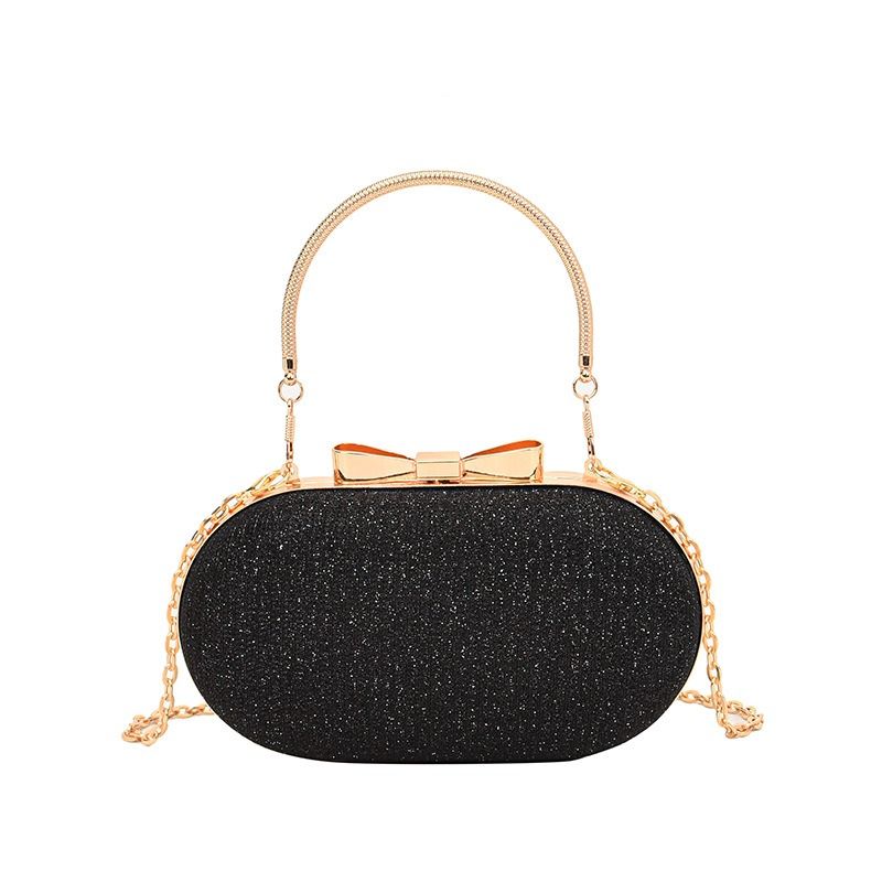 Niche new design bag dress dinner party foreign style shoulder unique chain portable messenger bag mouth red envelope