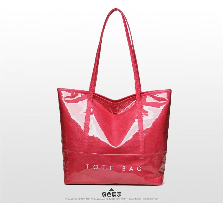 New Portable Atmospheric Leisure Commuter Handbag Large Capacity Trend Tote Bag Women