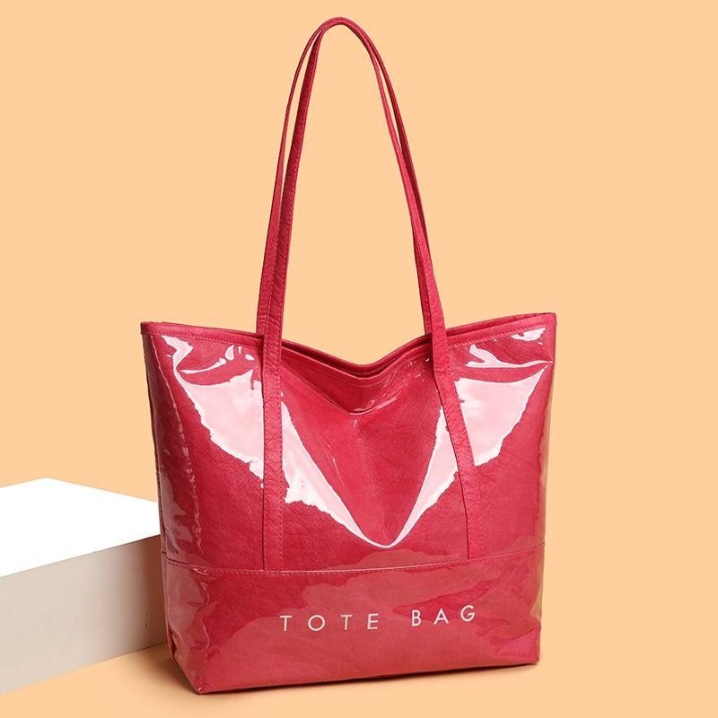 New Portable Atmospheric Leisure Commuter Handbag Large Capacity Trend Tote Bag Women