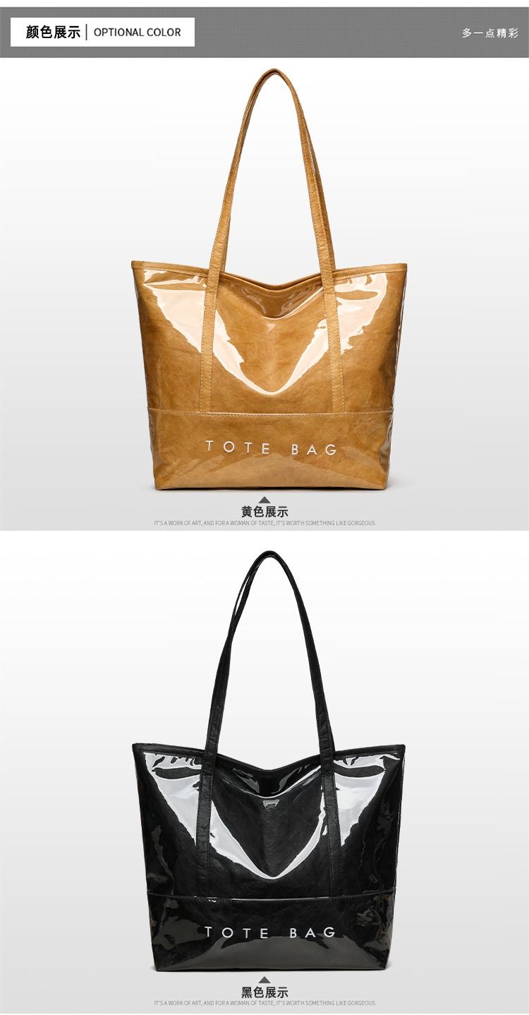 New Portable Atmospheric Leisure Commuter Handbag Large Capacity Trend Tote Bag Women