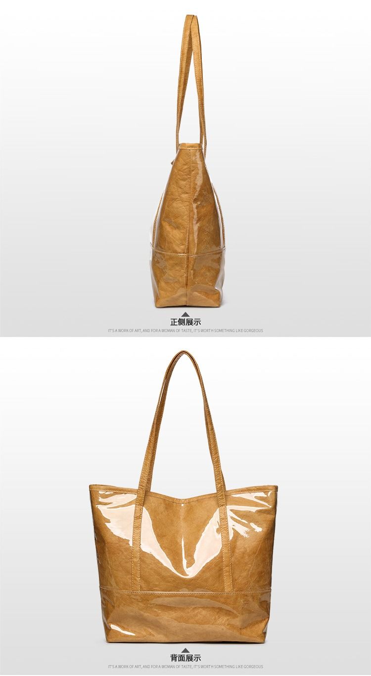 New Portable Atmospheric Leisure Commuter Handbag Large Capacity Trend Tote Bag Women