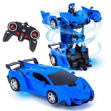 ✨️(PRICE DROPPED)✨️Toyish Robot Cars for Kids 4-8 Year Old Deformation Car, Remote. Control Transformation Car for Boys Robot Vehicle Toys Rc Racing Car.- battery powered