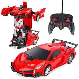 ✨️(PRICE DROPPED)✨️Toyish Robot Cars for Kids 4-8 Year Old Deformation Car, Remote. Control Transformation Car for Boys Robot Vehicle Toys Rc Racing Car.- battery powered