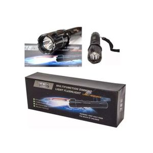 3-in-1 Shock Flashlight with Laser Pointer – Self-Defense Torch 288 Type, High-Intensity Light, Laser Pointer, and Built-in Electric Shock Protection